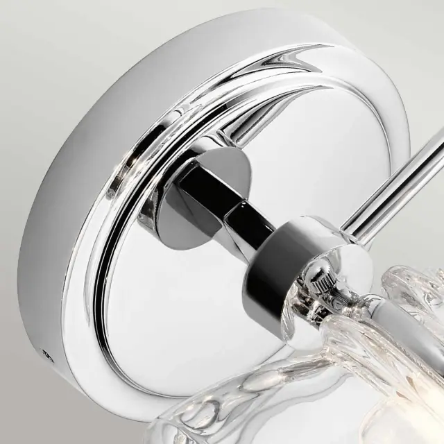Светильник для ванной комнаты Kichler KL-TALLAND1-PC-BATH — хром, ракурс 4