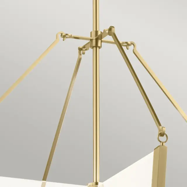 Люстра Kichler QN-CALTERS-P-L-CG — золотой, ракурс 4