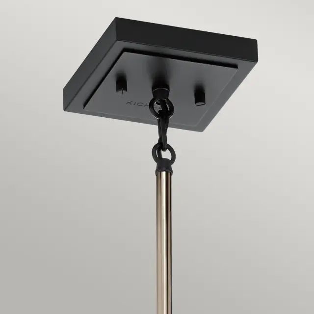 Светильник Kichler QN-KITNER-P-PN — черный, ракурс 2