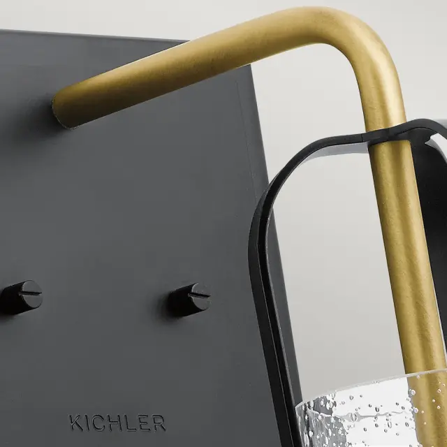 Бра Kichler QN-KITNER1-NBR — черный, ракурс 2
