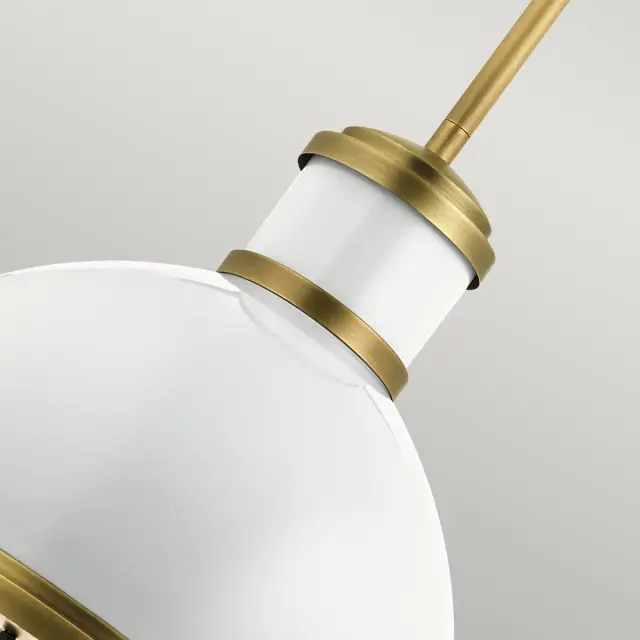 Светильник Kichler QN-TOLLIS-P-NBR — латунь, ракурс 4