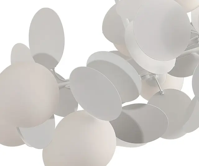 Люстра Kink Light 074160-10,01(01) МАТИАС — белый, ракурс 2