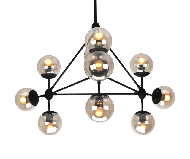 Люстра Kink Light 07535-10,19 МОДИ — черный