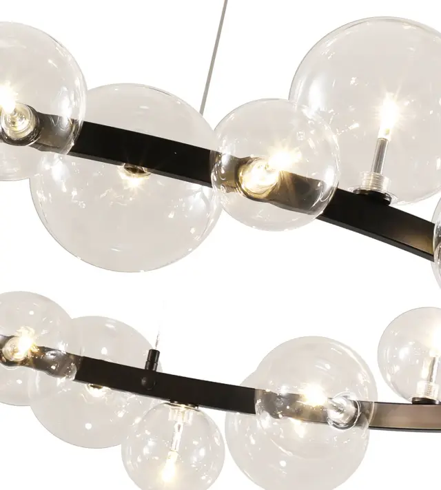 Светильник Kink Light 07608-15A,19 ИОНА — черный, ракурс 3