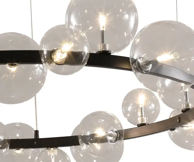 Светильник Kink Light 07608-24A,19 ИОНА — черный, ракурс 2