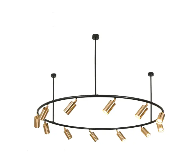 Люстра Kink Light 07615-12 КАЙКО — черный