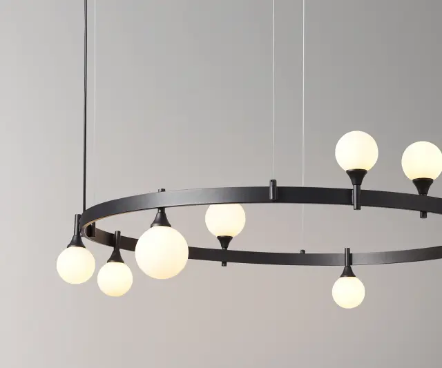 Светильник Kink Light 07808-8,19 БЬЯНКИ — черный, ракурс 2