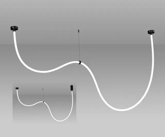 Светильник Kink Light 08031-300,19 ВЕНДИ — черный