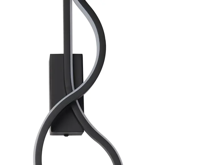 Бра Kink Light 08418C-80L,19(3000K) ВЕЛЛЕ — черный, ракурс 2