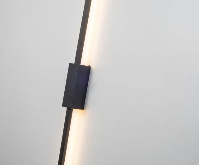 Бра Kink Light 08419-100,19(3000K) СКАЙ — черный, ракурс 2