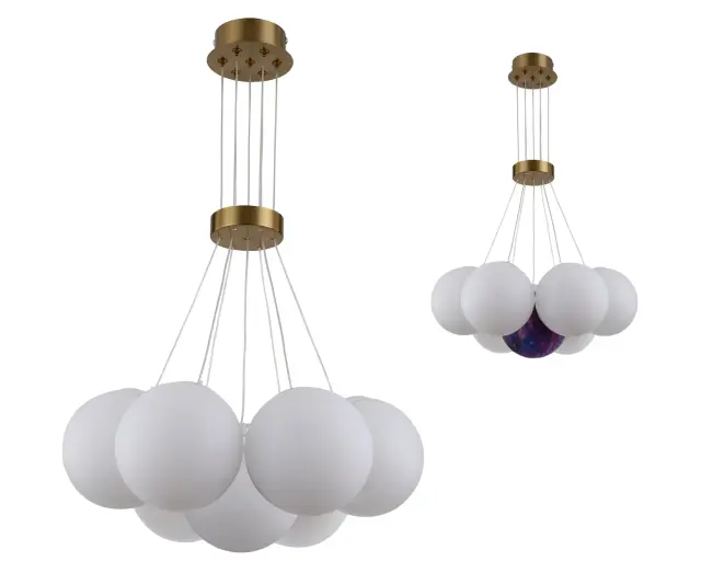 Люстра Kink Light 08475-7,20 АЛДИ — бронза