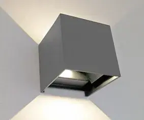 Уличный светильник Kink Light 08585,16(3000K) КУБ — серый