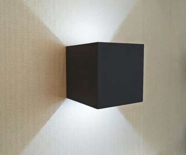 Уличный светильник Kink Light 08585,19(4000K) КУБ — черный