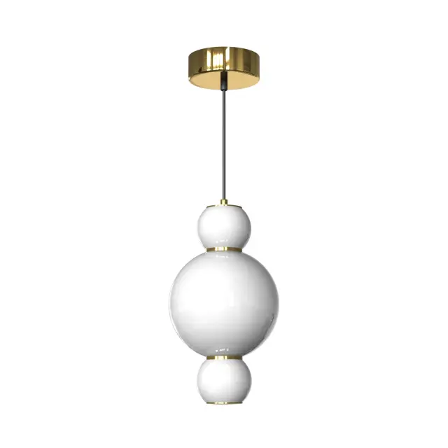 Светильник Ledron 10345P/A white — золотой, ракурс 2