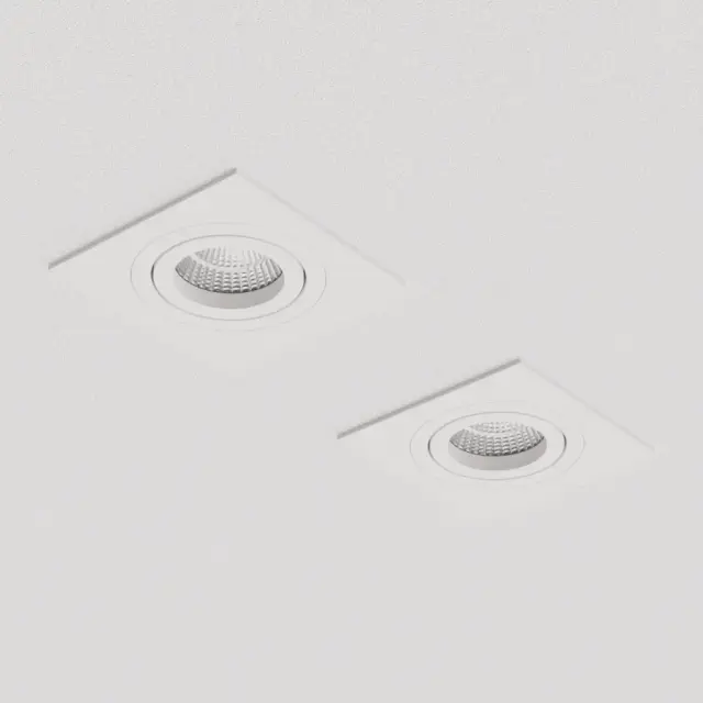 Точечный светильник Ledron AO10421 White — белый, ракурс 2