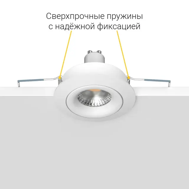 Точечный светильник Ledron AO1501005 White — белый, ракурс 6