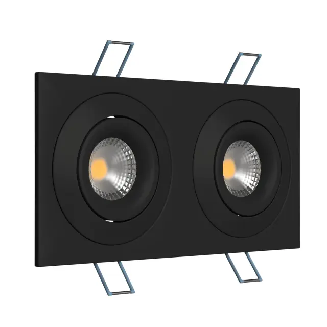 Точечный светильник Ledron AO1501006 SQ2 Black — черный