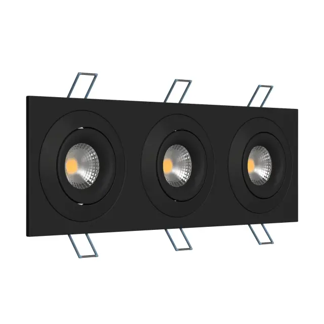 Точечный светильник Ledron AO1501006 SQ3 Black — черный