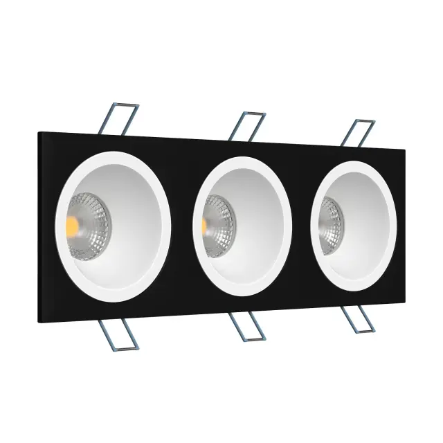 Точечный светильник Ledron AO1501009 SQ3 Black-White — черный