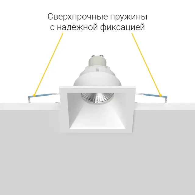 Точечный светильник Ledron AO1501011 White — белый, ракурс 7