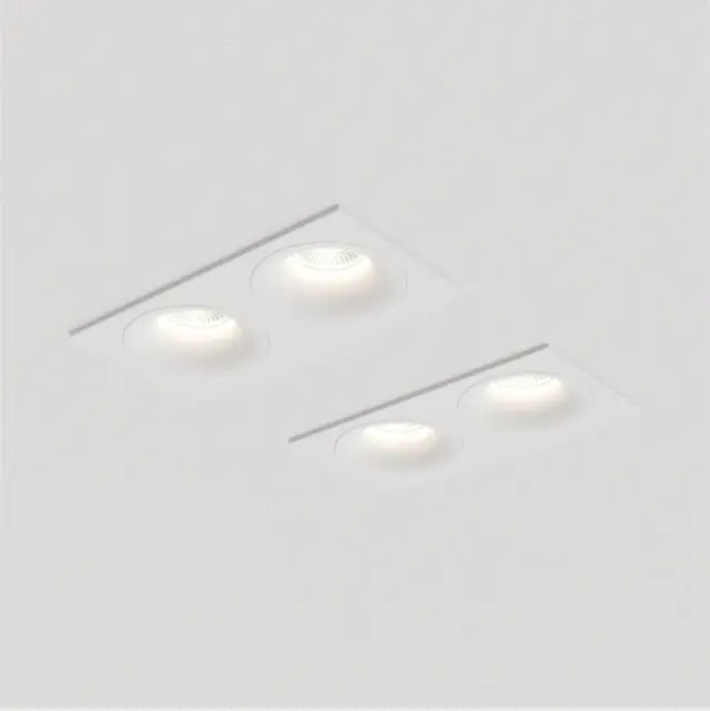 Точечный светильник Ledron AO1501091 SQ2 White — белый, ракурс 3