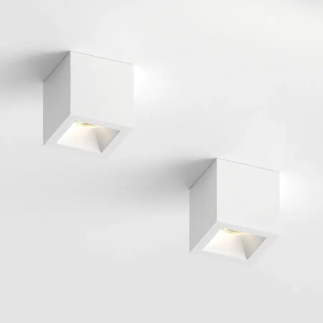Точечный светильник Ledron AO1706051 WHITE — белый, ракурс 3