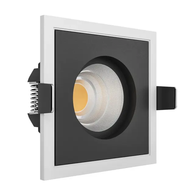 Точечный светильник Ledron BRUTAL SQ1 White-Black — белый