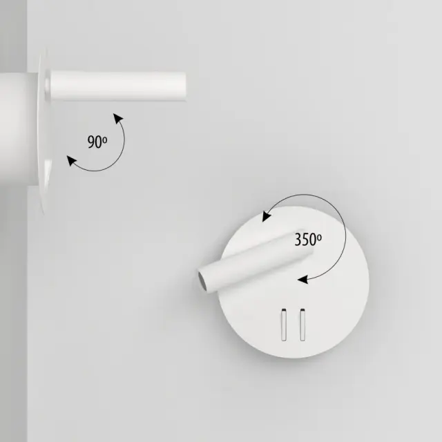 Бра Ledron C9118 White — белый, ракурс 4