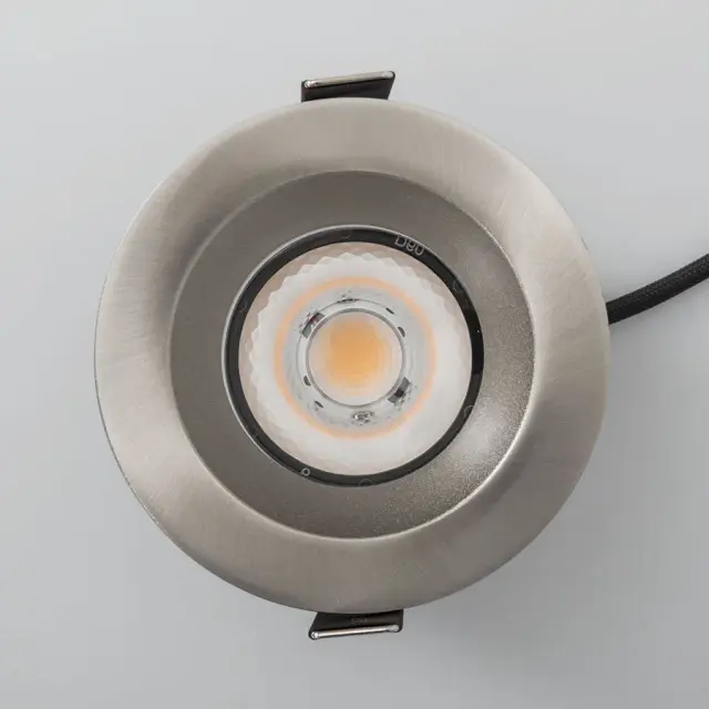 Точечный светильник Ledron DL3043-15 Brushed Nickel — никель, ракурс 3
