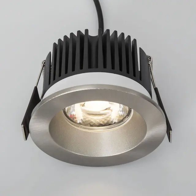 Точечный светильник Ledron DL3043-15 Brushed Nickel — никель, ракурс 5