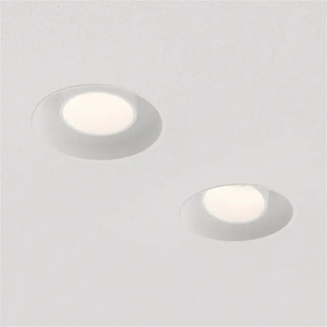 Точечный светильник Ledron DL3546 White — белый, ракурс 3