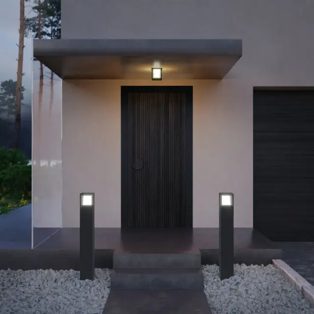 Уличный светильник Ledron ETERNAL 450 — черный, ракурс 5