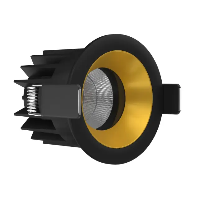 Точечный светильник Ledron FAST TOP MINI Black-Gold — черный