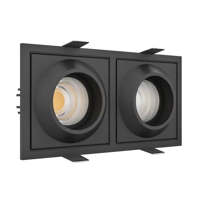 Точечный светильник Ledron GIZA SQ2 Black — черный