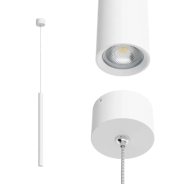 Светильник Ledron HL012-WHT — белый, ракурс 2