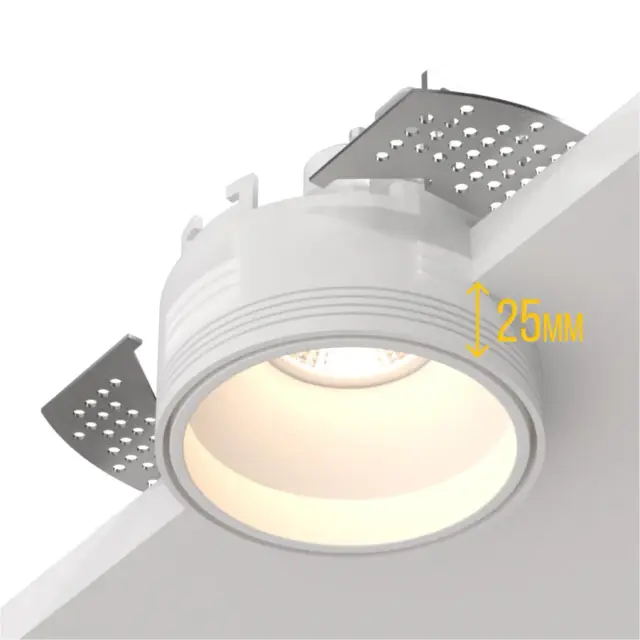 Точечный светильник Ledron KEA R H KIT1 White — черный, ракурс 8