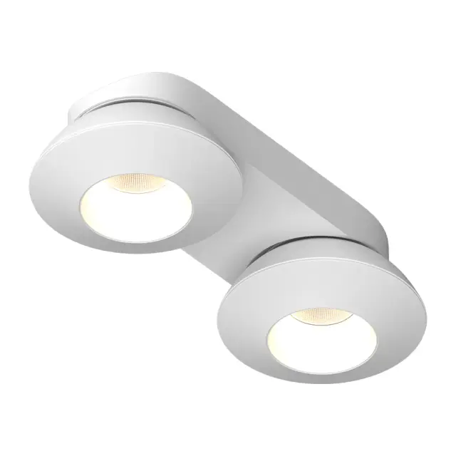 Точечный светильник Ledron KRIS SLIM 2 White — белый