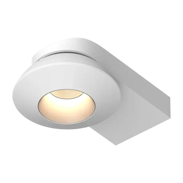 Точечный светильник Ledron KRIS SLIM White-Grey — белый