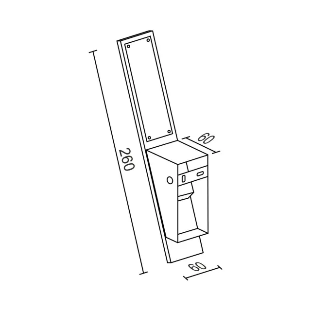 Бра Ledron LD12260/6W White — белый, ракурс 4