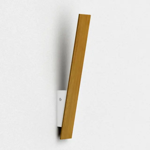 Бра Ledron LD12500-12W Wooden White — белый, ракурс 2