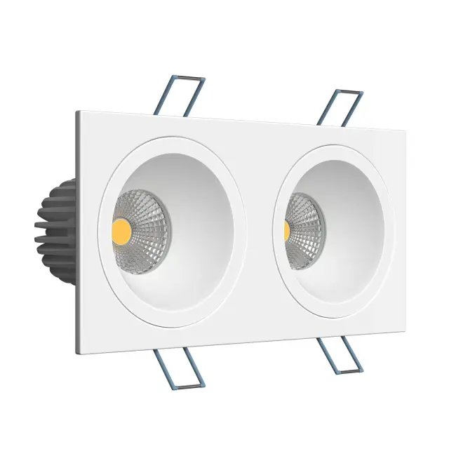 Точечный светильник Ledron LH07H-R SQ2 White 20W 4000K DIM TRIAC — белый