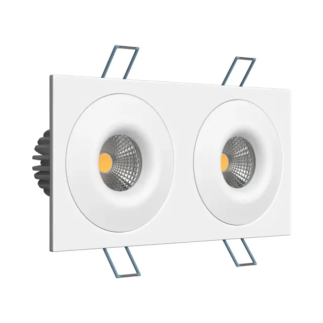 Точечный светильник Ledron LH07S-R SQ2 White 20W 3000K DIM TRIAC — белый