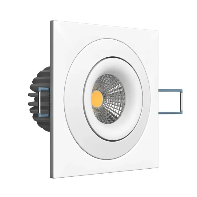 Точечный светильник Ledron LH07SB-R SQ White 10W 3000K DIM TRIAC — белый