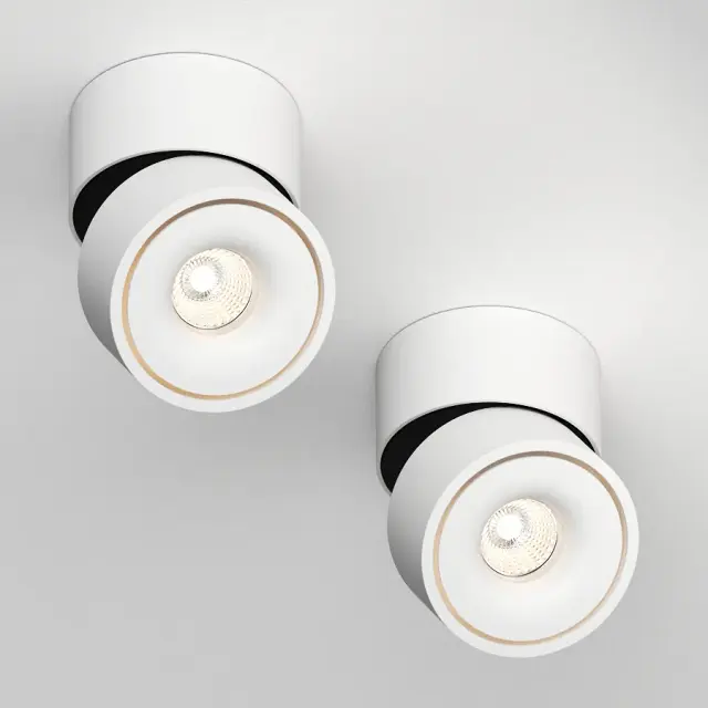 Точечный светильник Ledron LH13W White — белый, ракурс 2