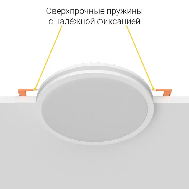 Точечный светильник Ledron LIP0906-20W-Y3000K — белый, ракурс 6