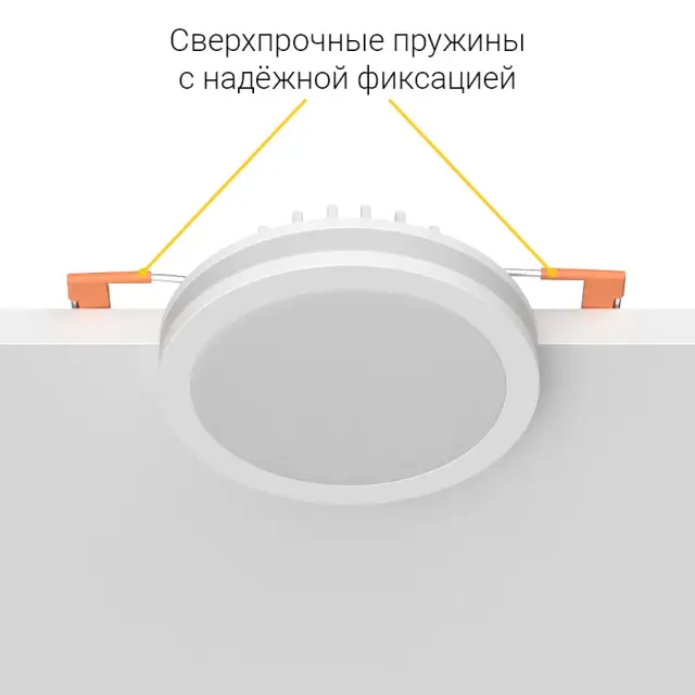 Точечный светильник Ledron LIP0906-5W-Y3000K — белый, ракурс 7