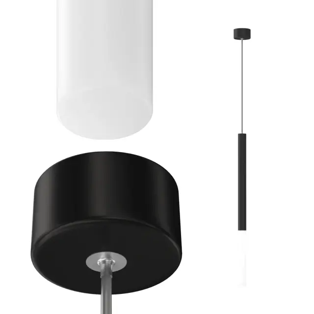 Светильник Ledron MH-1001 Black — черный, ракурс 2