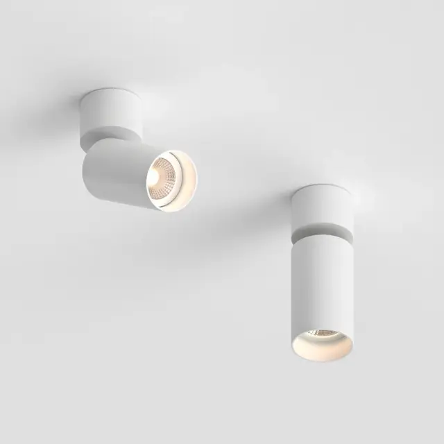 Точечный светильник Ledron MJ-1184 White — белый, ракурс 3