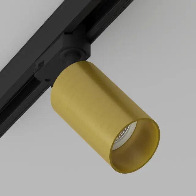Светильник для однофазного трека Ledron MJ-1185 Gold — черный