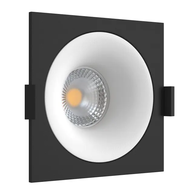 Точечный светильник Ledron MJ1003 SQ Black-White — черный
